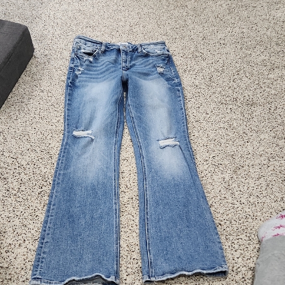 Flying Monkey Denim - Flying Monkey Light Blue Flare Jeans